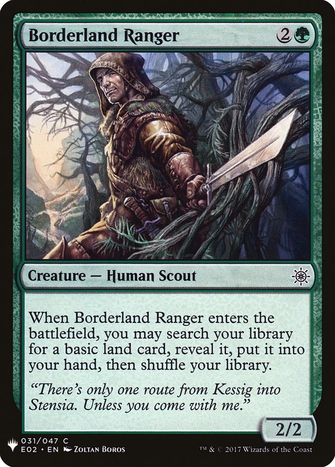 Borderland Ranger [Mystery Booster] | Dragon's Lair Comics and Fantasy Houston TX