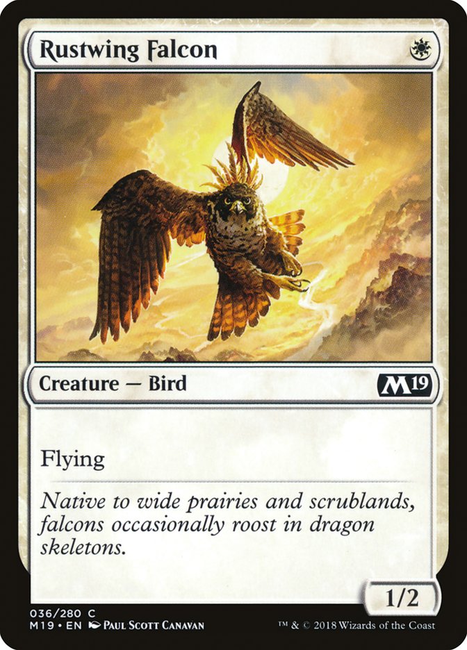 Rustwing Falcon [Core Set 2019] | Dragon's Lair Comics and Fantasy Houston TX