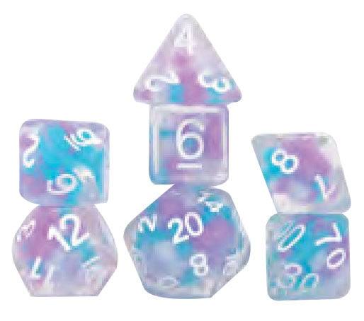 Sirius Dice Poly 7: Cotton Candy Glowworm | Dragon's Lair Comics and Fantasy Houston TX