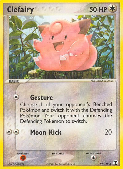 Clefairy (59/112) [EX: FireRed & LeafGreen] | Dragon's Lair Comics and Fantasy Houston TX