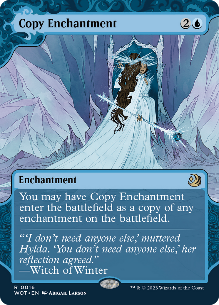 Copy Enchantment [Wilds of Eldraine: Enchanting Tales] | Dragon's Lair Comics and Fantasy Houston TX