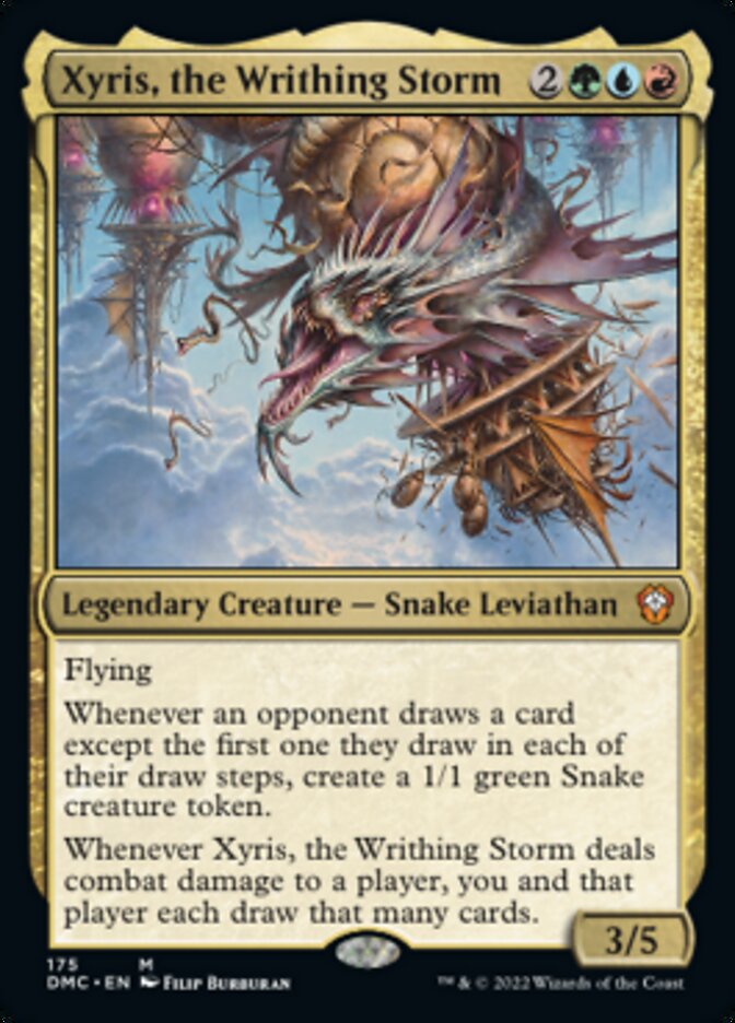 Xyris, the Writhing Storm [Dominaria United Commander] | Dragon's Lair Comics and Fantasy Houston TX