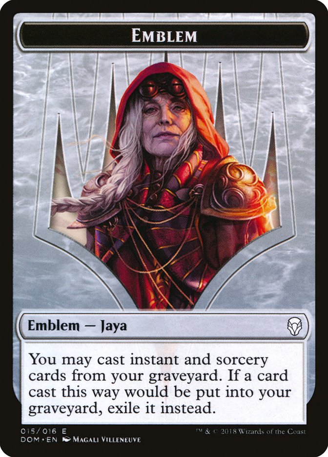 Jaya Ballard Emblem [Dominaria Tokens] | Dragon's Lair Comics and Fantasy Houston TX