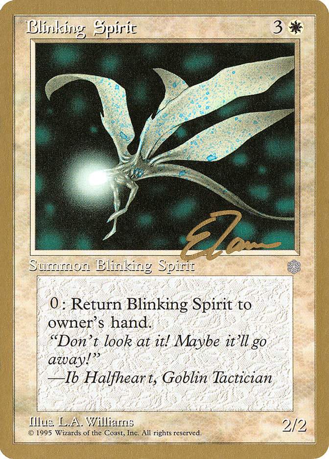 Blinking Spirit (Eric Tam) [Pro Tour Collector Set] | Dragon's Lair Comics and Fantasy Houston TX