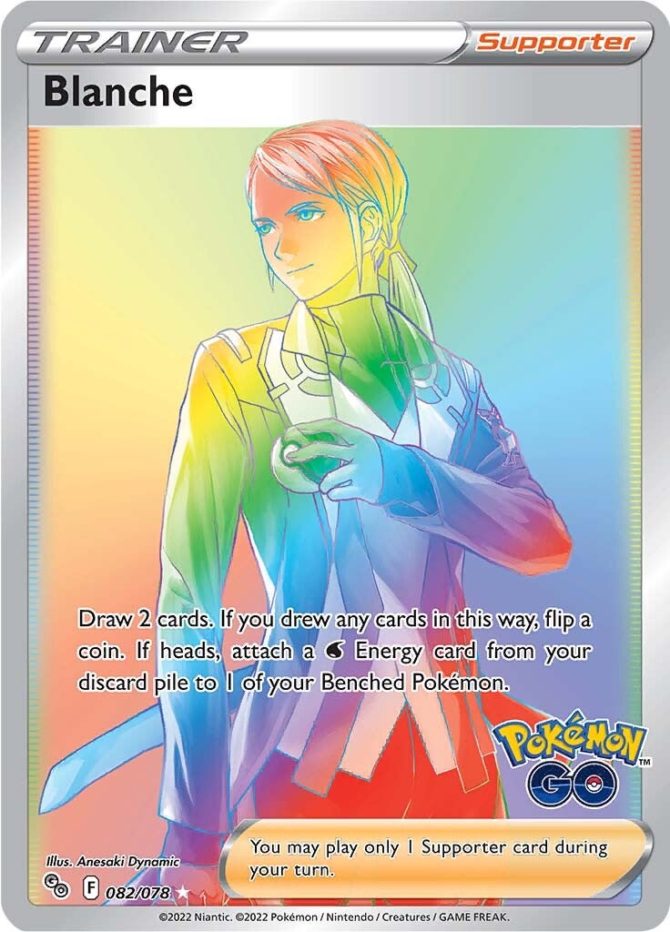 Blanche (082/078) [Pokémon GO] | Dragon's Lair Comics and Fantasy Houston TX