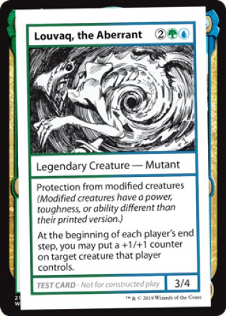 Louvaq, the Aberrant (2021 Edition) [Mystery Booster Playtest Cards] | Dragon's Lair Comics and Fantasy Houston TX