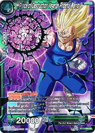 Prince of Destruction Vegeta, Prideful Warrior (BT11-066) [Vermilion Bloodline] | Dragon's Lair Comics and Fantasy Houston TX