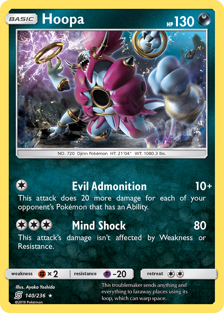 Hoopa (140/236) [Sun & Moon: Unified Minds] | Dragon's Lair Comics and Fantasy Houston TX