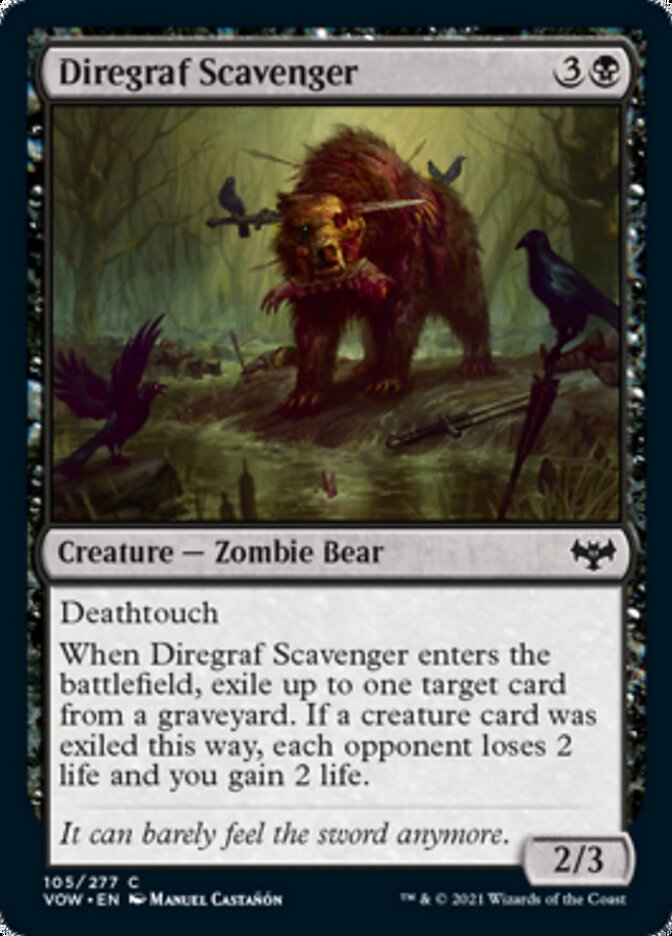 Diregraf Scavenger [Innistrad: Crimson Vow] | Dragon's Lair Comics and Fantasy Houston TX