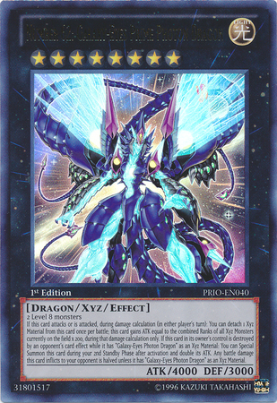 Number 62: Galaxy-Eyes Prime Photon Dragon [PRIO-EN040] Ultra Rare | Dragon's Lair Comics and Fantasy Houston TX