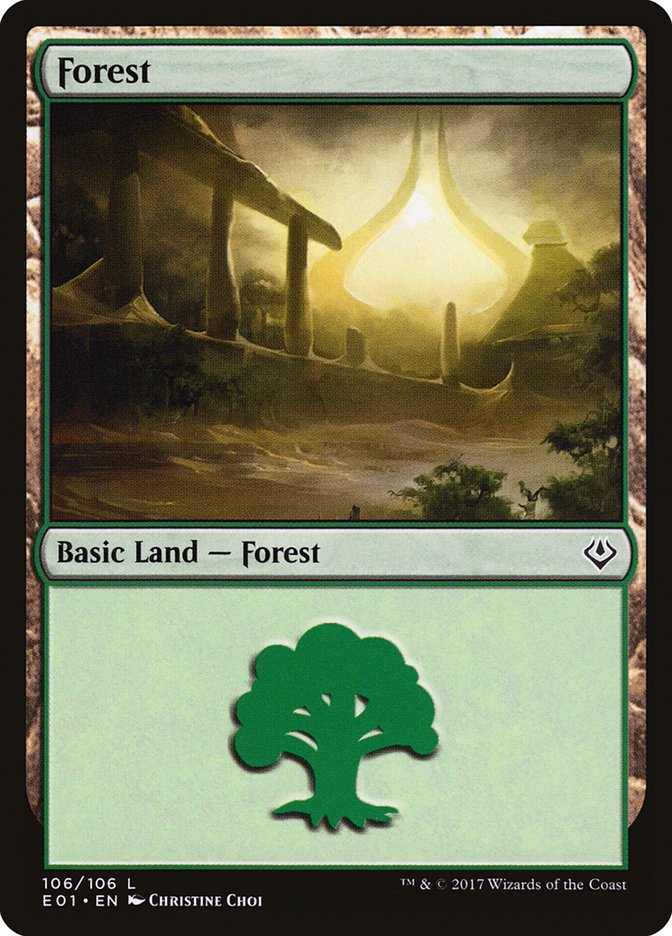 Forest (106) [Archenemy: Nicol Bolas] | Dragon's Lair Comics and Fantasy Houston TX