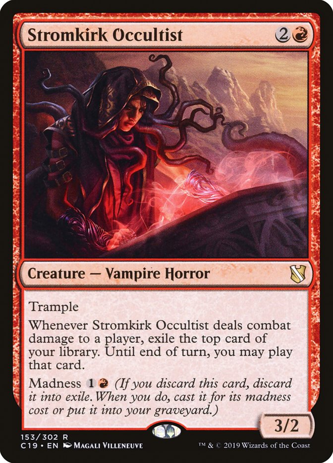 Stromkirk Occultist [Commander 2019] | Dragon's Lair Comics and Fantasy Houston TX