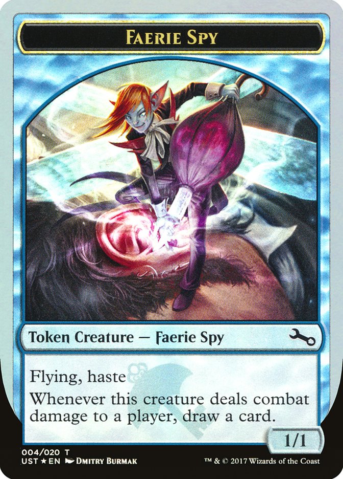 Faerie Spy Token [Unstable Tokens] | Dragon's Lair Comics and Fantasy Houston TX