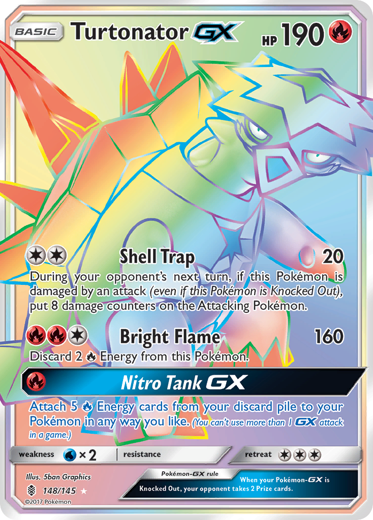 Turtonator GX (148/145) [Sun & Moon: Guardians Rising] | Dragon's Lair Comics and Fantasy Houston TX