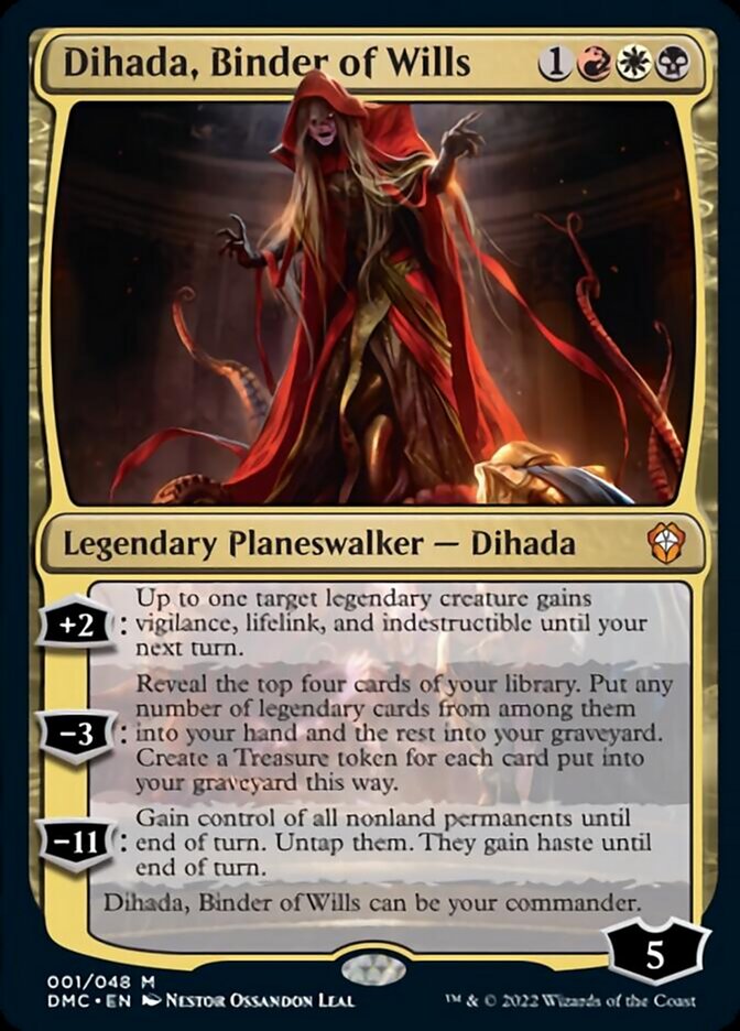 Dihada, Binder of Wills [Dominaria United Commander] | Dragon's Lair Comics and Fantasy Houston TX