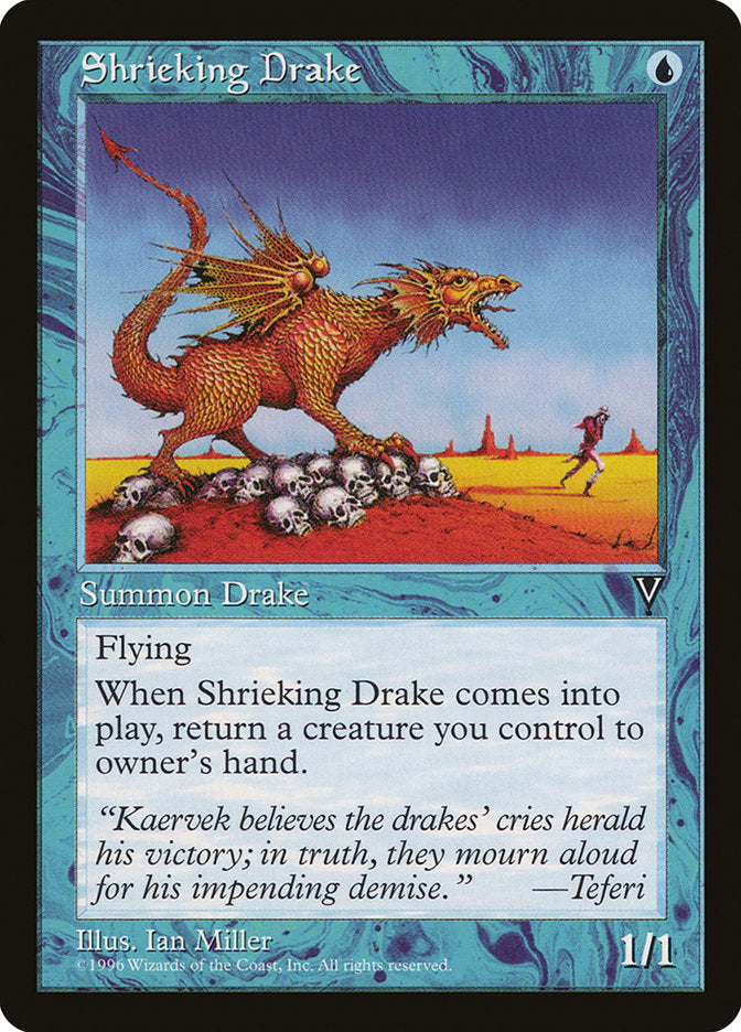 Shrieking Drake [Visions] | Dragon's Lair Comics and Fantasy Houston TX