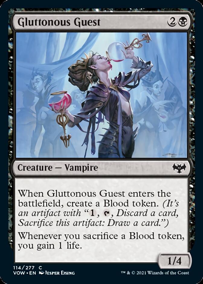 Gluttonous Guest [Innistrad: Crimson Vow] | Dragon's Lair Comics and Fantasy Houston TX