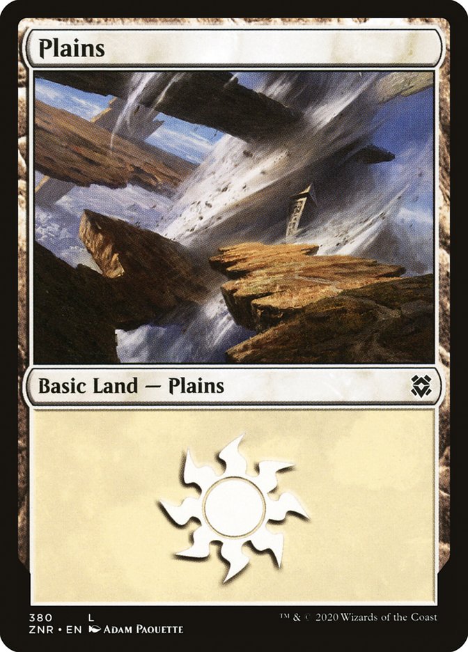 Plains (380) [Zendikar Rising] | Dragon's Lair Comics and Fantasy Houston TX