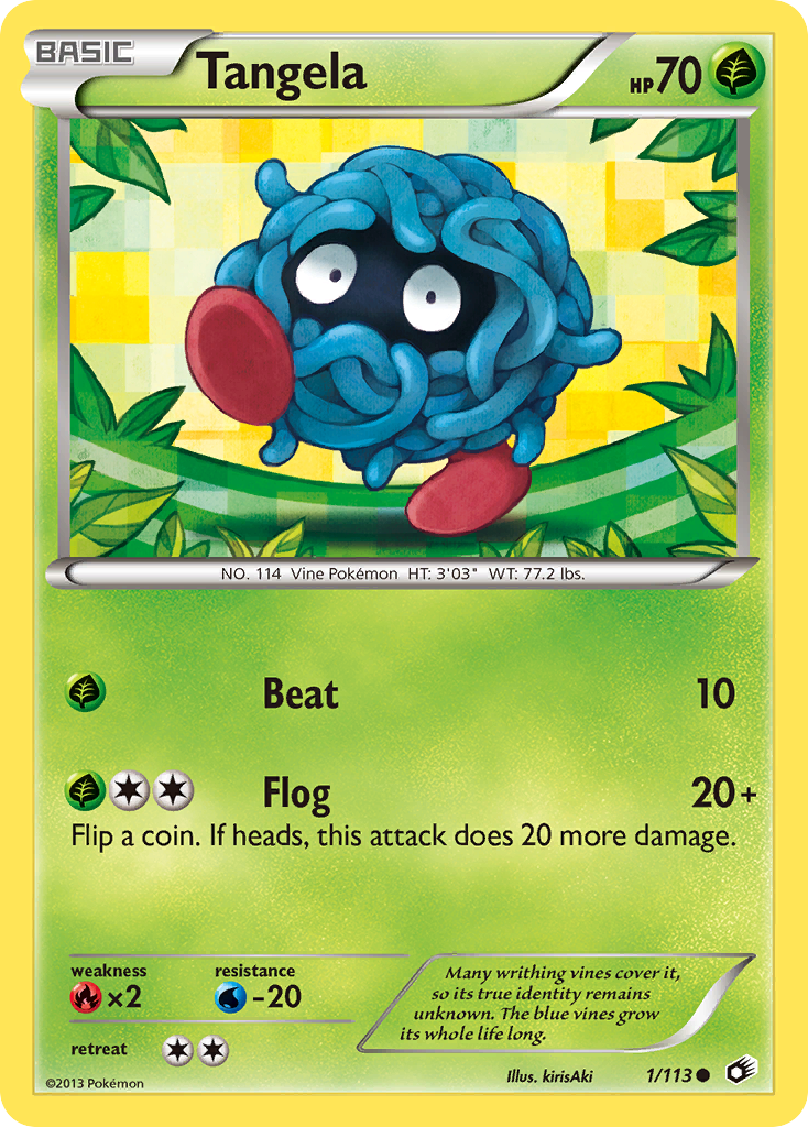 Tangela (1/113) [Black & White: Legendary Treasures] | Dragon's Lair Comics and Fantasy Houston TX