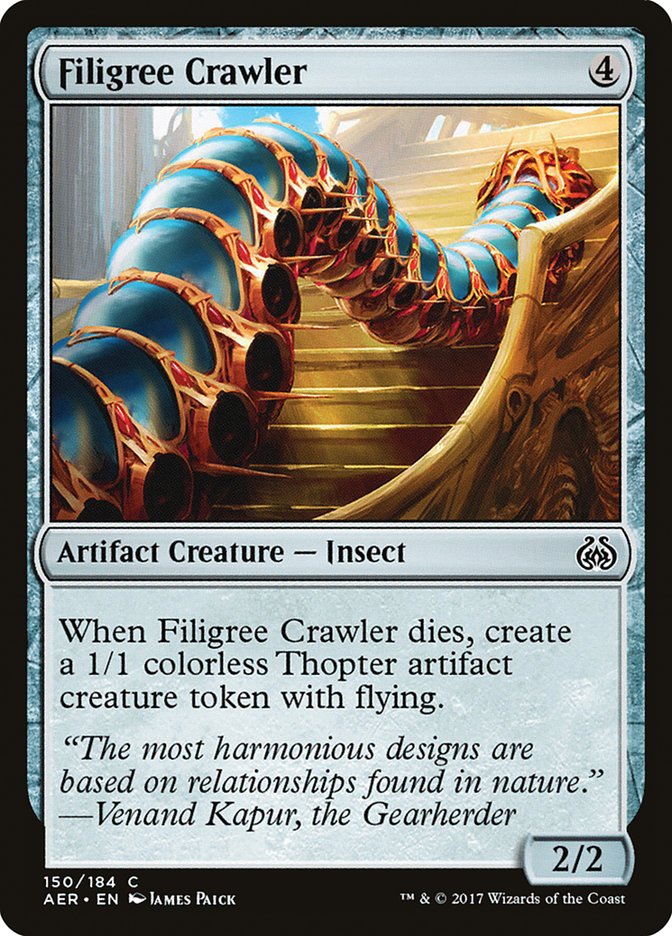 Filigree Crawler [Aether Revolt] | Dragon's Lair Comics and Fantasy Houston TX