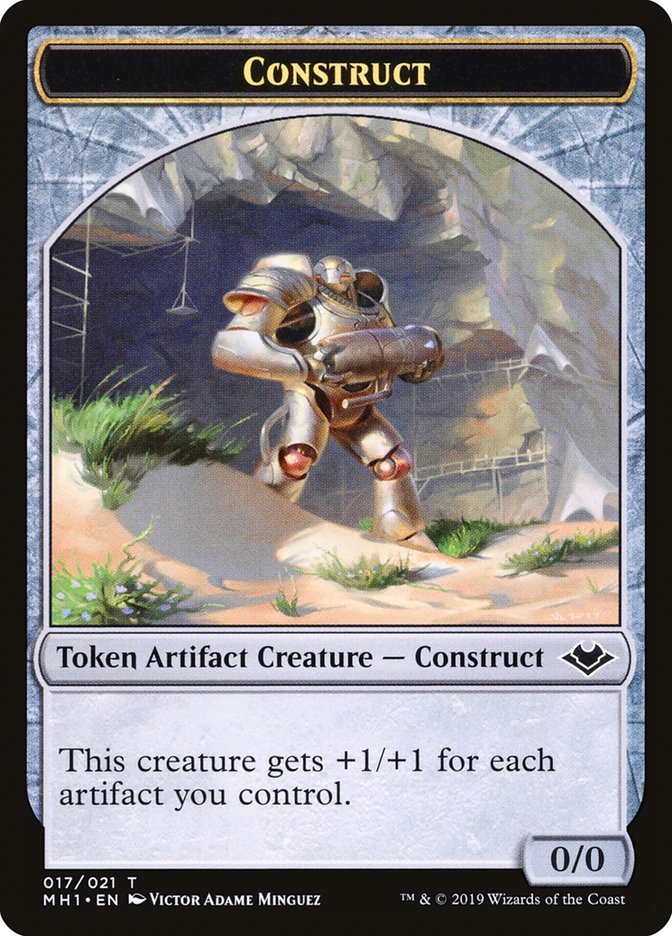 Construct Token [Modern Horizons Tokens] | Dragon's Lair Comics and Fantasy Houston TX