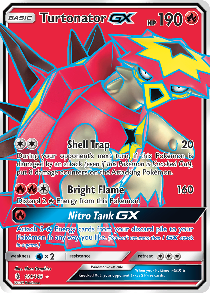 Turtonator GX (131/145) [Sun & Moon: Guardians Rising] | Dragon's Lair Comics and Fantasy Houston TX