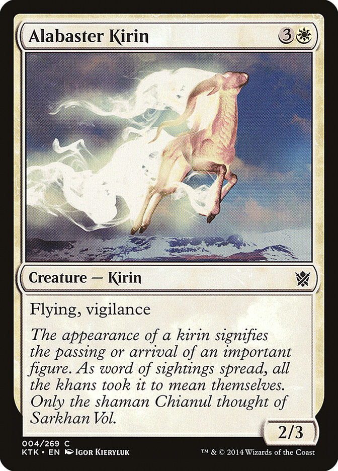 Alabaster Kirin [Khans of Tarkir] | Dragon's Lair Comics and Fantasy Houston TX