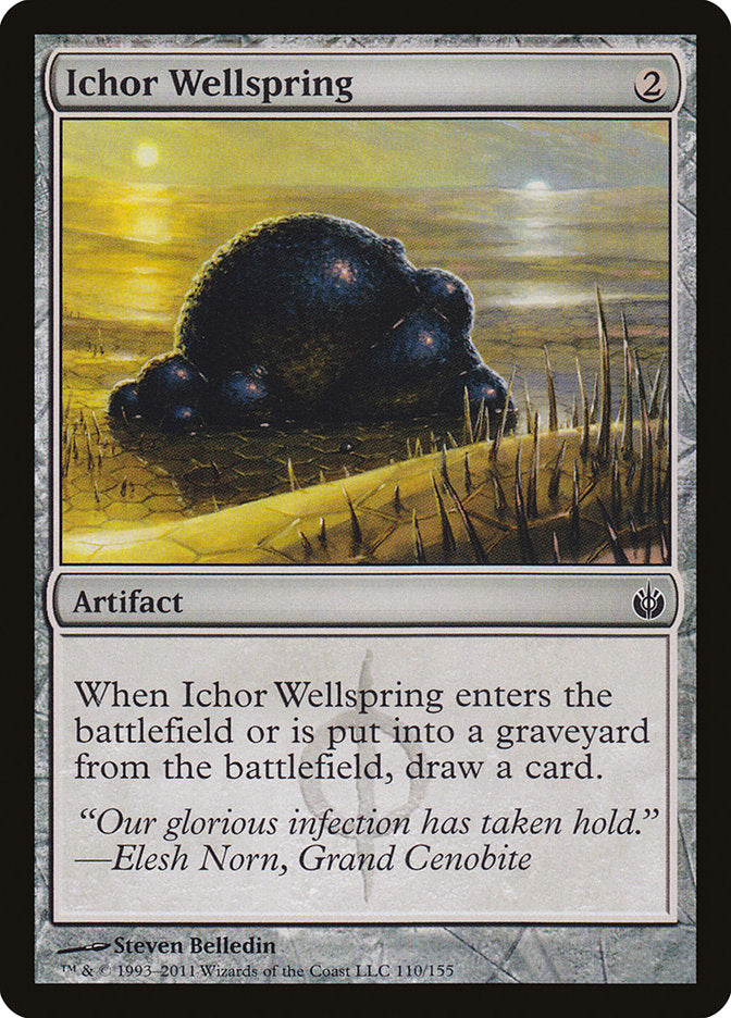 Ichor Wellspring [Mirrodin Besieged] | Dragon's Lair Comics and Fantasy Houston TX