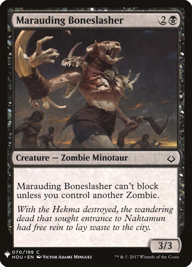 Marauding Boneslasher [Mystery Booster] | Dragon's Lair Comics and Fantasy Houston TX