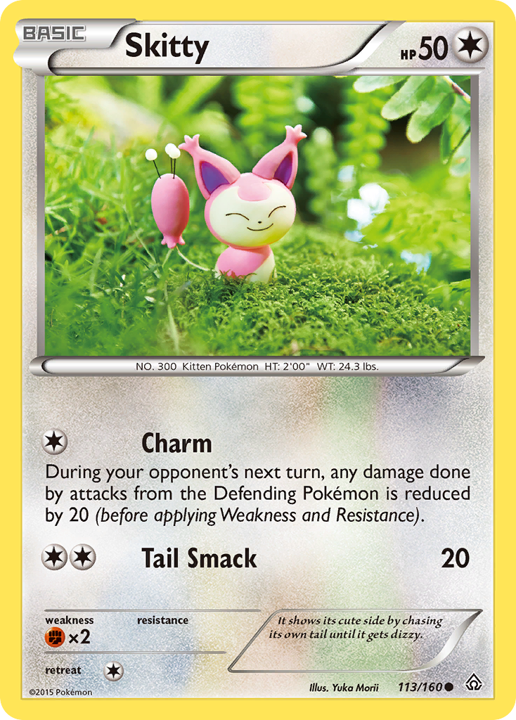 Skitty (113/160) [XY: Primal Clash] | Dragon's Lair Comics and Fantasy Houston TX