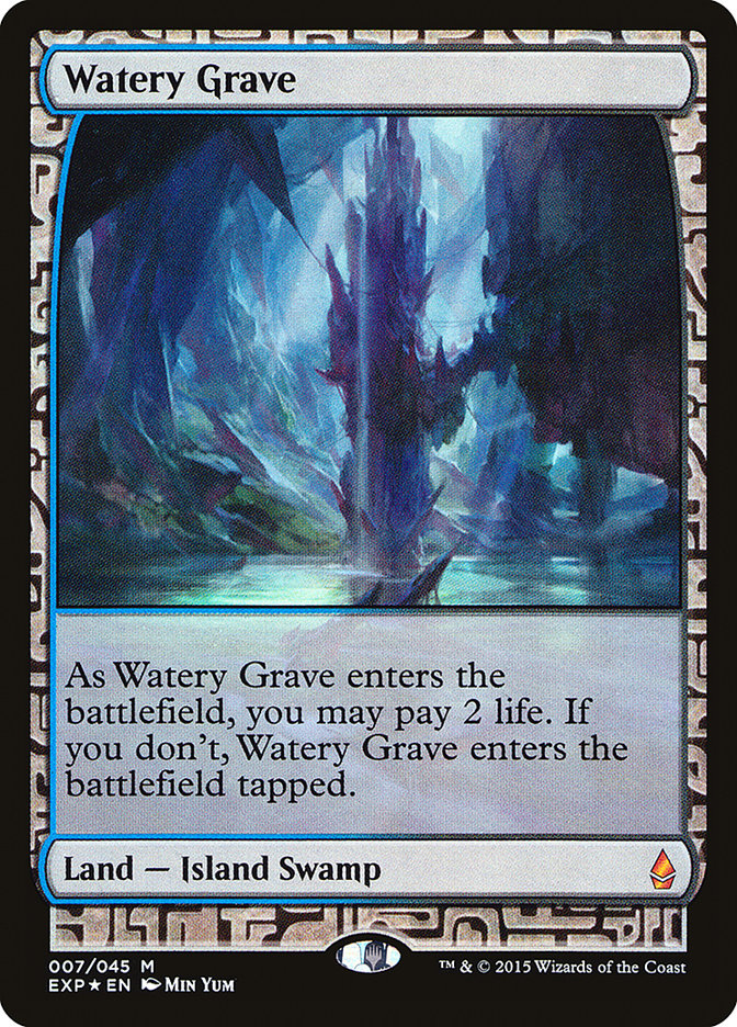 Watery Grave [Zendikar Expeditions] | Dragon's Lair Comics and Fantasy Houston TX