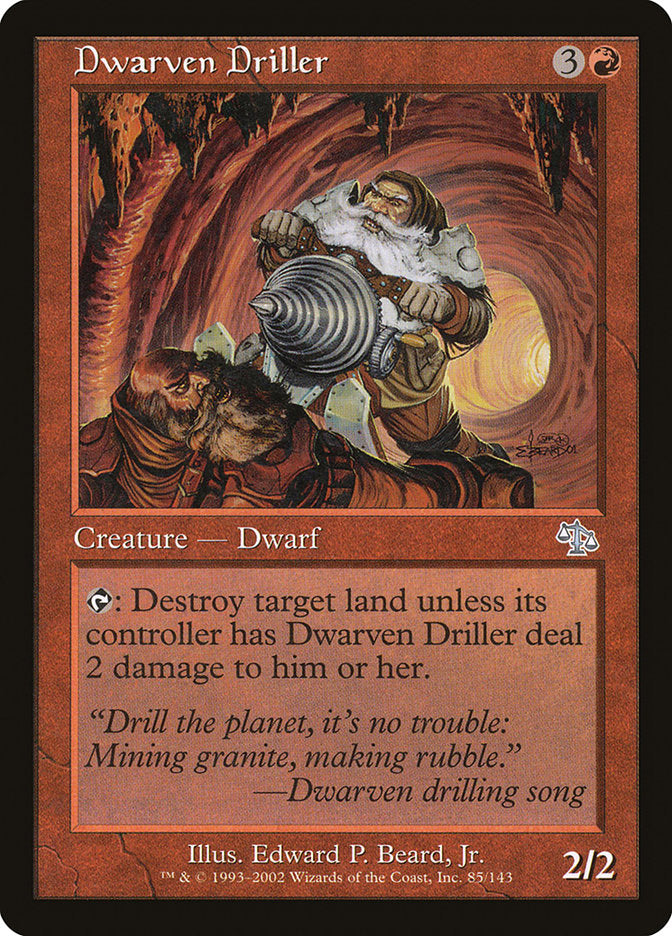 Dwarven Driller [Judgment] | Dragon's Lair Comics and Fantasy Houston TX