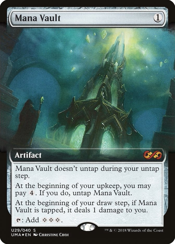 Mana Vault (Topper) [Ultimate Masters Box Topper] | Dragon's Lair Comics and Fantasy Houston TX