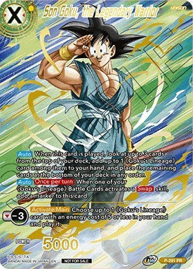 Son Goku, the Legendary Warrior (Gold Stamped) (P-291) [Promotion Cards] | Dragon's Lair Comics and Fantasy Houston TX