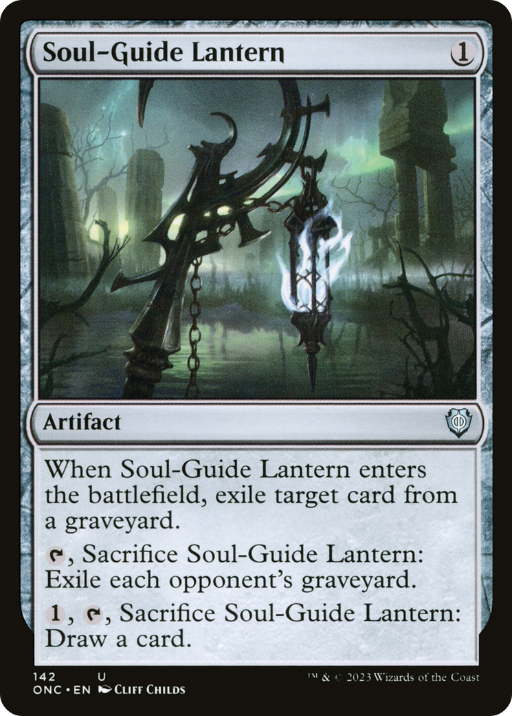 Soul-Guide Lantern [Phyrexia: All Will Be One Commander] | Dragon's Lair Comics and Fantasy Houston TX