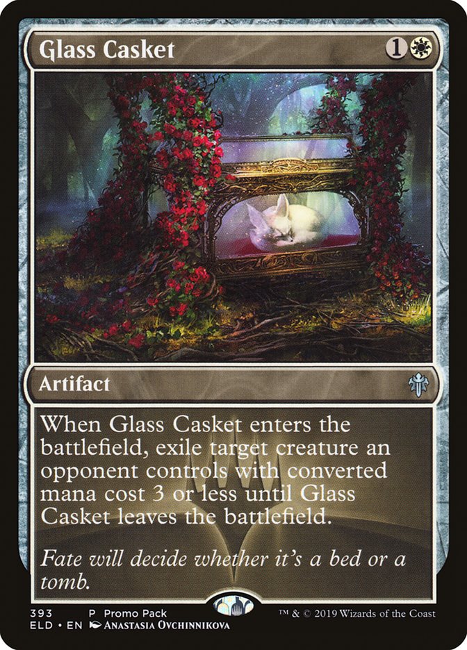 Glass Casket (Promo Pack) [Throne of Eldraine Promos] | Dragon's Lair Comics and Fantasy Houston TX