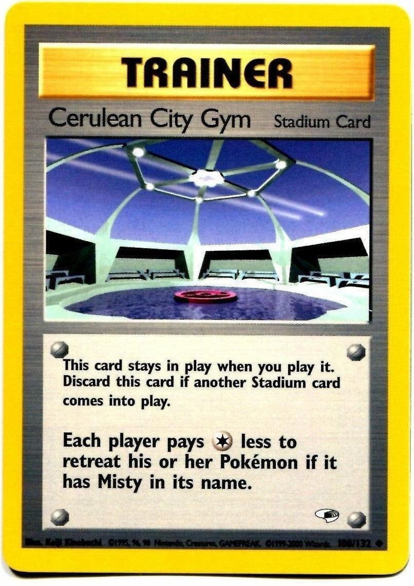 Cerulean City Gym (108/132) [Gym Heroes Unlimited] | Dragon's Lair Comics and Fantasy Houston TX