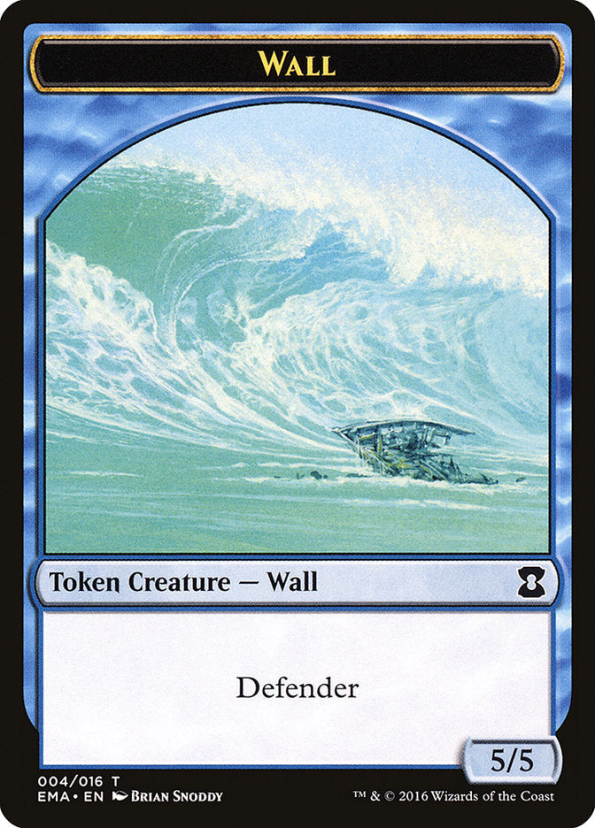 Wall Token [Eternal Masters Tokens] | Dragon's Lair Comics and Fantasy Houston TX