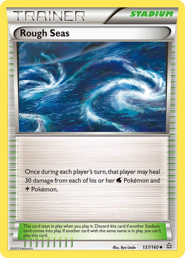 Rough Seas (137/160) [XY: Primal Clash] | Dragon's Lair Comics and Fantasy Houston TX