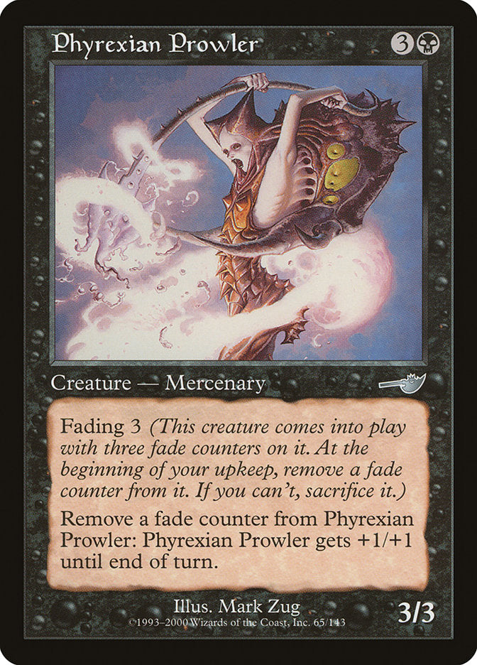 Phyrexian Prowler [Nemesis] | Dragon's Lair Comics and Fantasy Houston TX