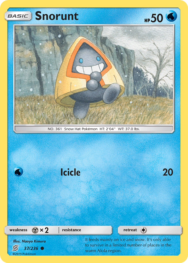 Snorunt (37/236) [Sun & Moon: Unified Minds] | Dragon's Lair Comics and Fantasy Houston TX