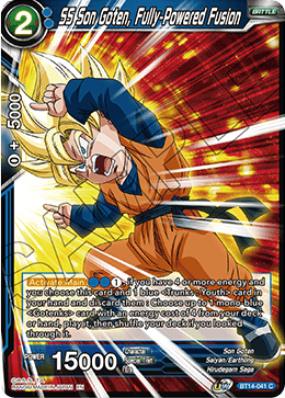 SS Son Goten, Fully-Powered Fusion (BT14-041) [Cross Spirits] | Dragon's Lair Comics and Fantasy Houston TX