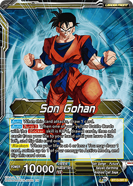 Son Gohan // 	SS Son Gohan, Hope of the Resistance (Common) (BT13-091) [Supreme Rivalry] | Dragon's Lair Comics and Fantasy Houston TX