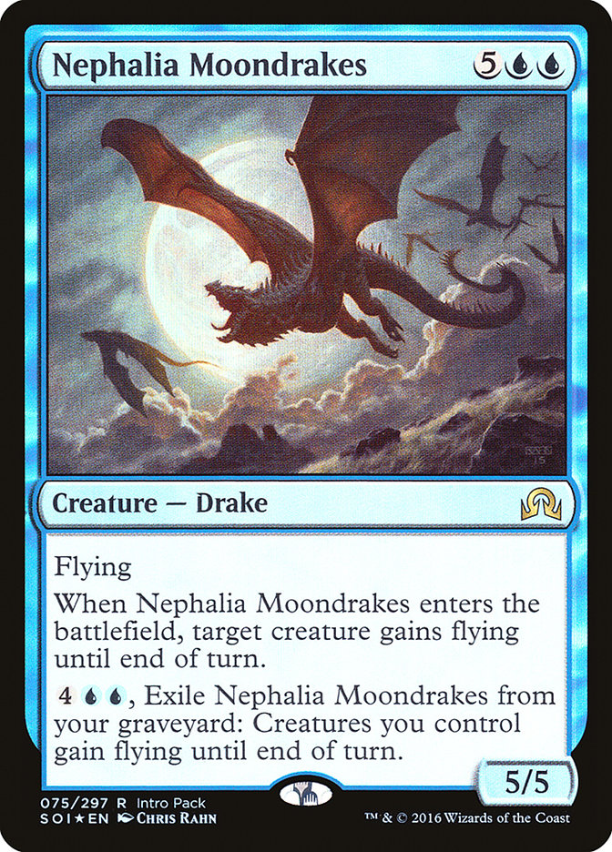 Nephalia Moondrakes (Intro Pack) [Shadows over Innistrad Promos] | Dragon's Lair Comics and Fantasy Houston TX