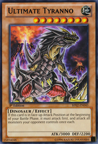 Ultimate Tyranno [BP02-EN045] Mosaic Rare | Dragon's Lair Comics and Fantasy Houston TX