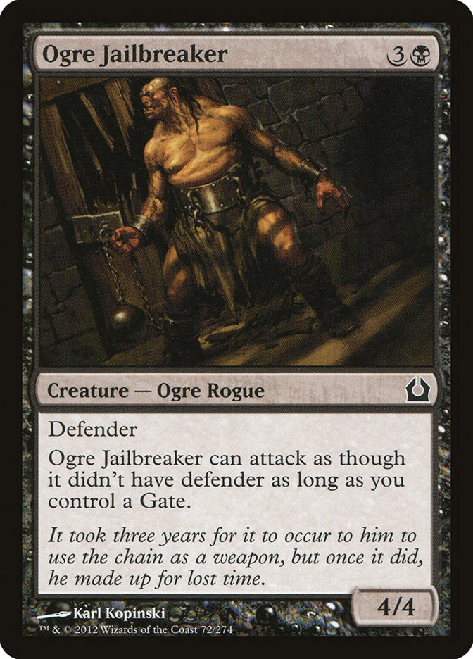 Ogre Jailbreaker [Return to Ravnica] | Dragon's Lair Comics and Fantasy Houston TX