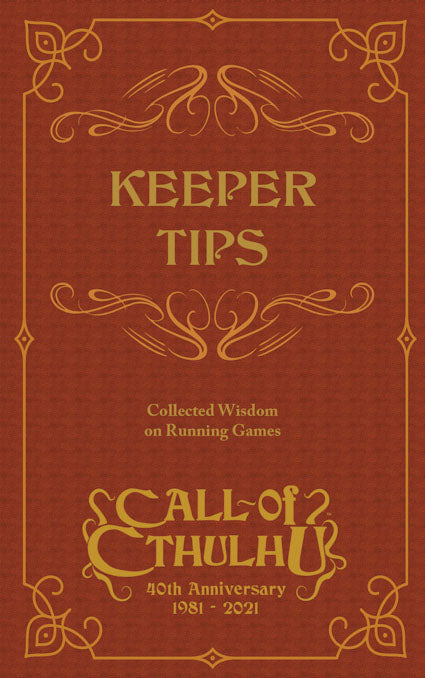 Call of Cthulhu: Keeper Tips | Dragon's Lair Comics and Fantasy Houston TX