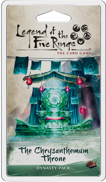 Legend of the Five Rings: The Card Game – The Chrysanthemum Throne Expansion | Dragon's Lair Comics and Fantasy Houston TX