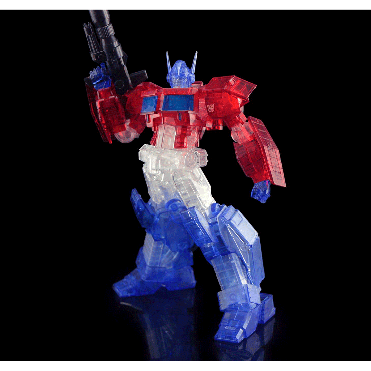 Flame Toys Furai Model Optimus Prime Exclusive Clear Version | Dragon's Lair Comics and Fantasy Houston TX