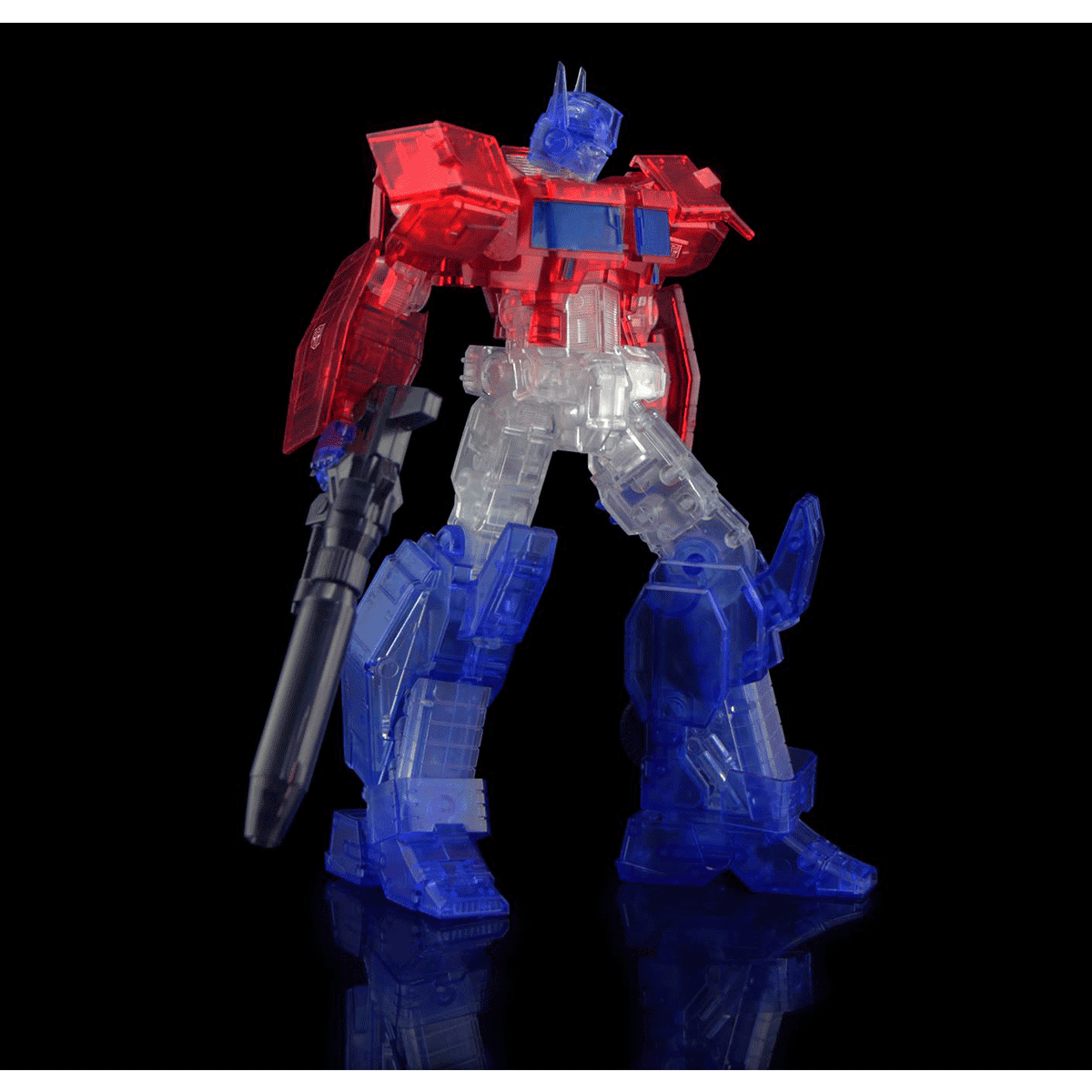 Flame Toys Furai Model Optimus Prime Exclusive Clear Version | Dragon's Lair Comics and Fantasy Houston TX